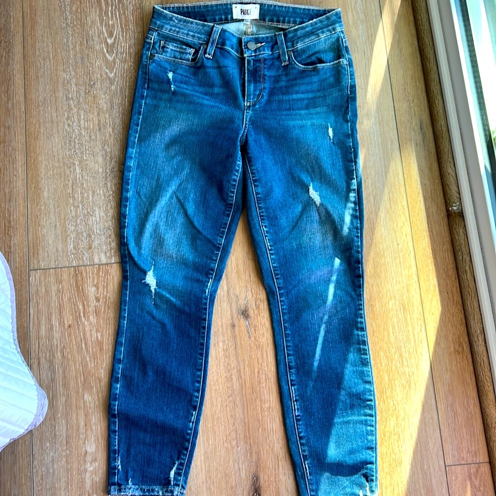 Paige Verdugo Crop Jeans